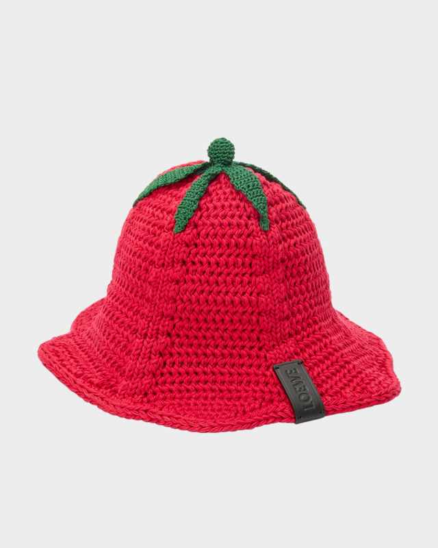 Crochet Tomato Bucket Hat